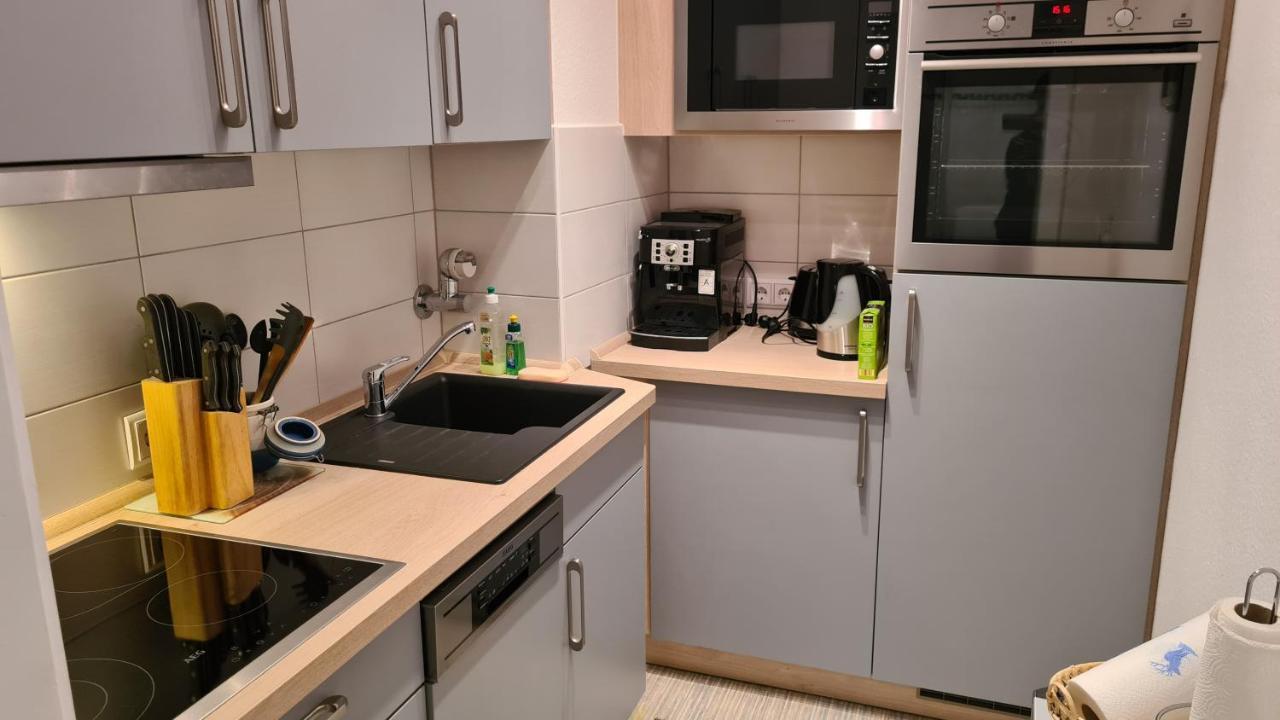 Pematra Ferienwohnung Seeschwalbe Lubeck Bagian luar foto